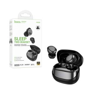Auscultadores True Sem Fio Hoco EW200 Elegant Preto