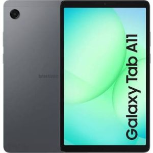 Samsung Galaxy Tab A11 4G com ecrã de 8 polegadas, 4GB de RAM e 64GB de armazenamento.